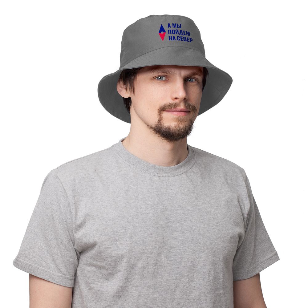 Панама «А мы идем на север», серая / Миниатюра WWW (1000)