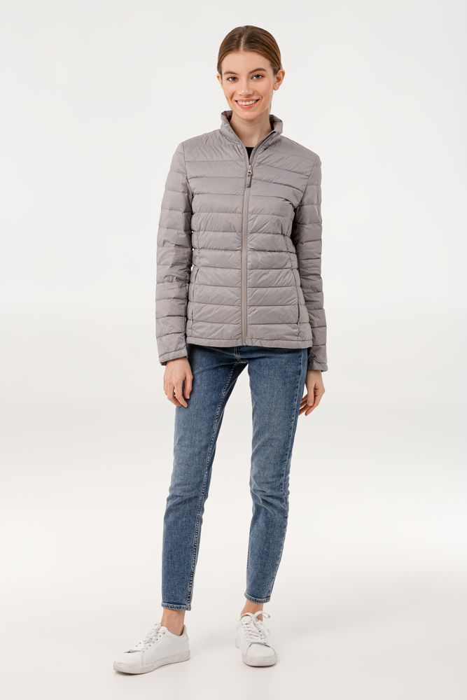 Куртка женская Wilson Women, серая / Миниатюра WWW (1000)