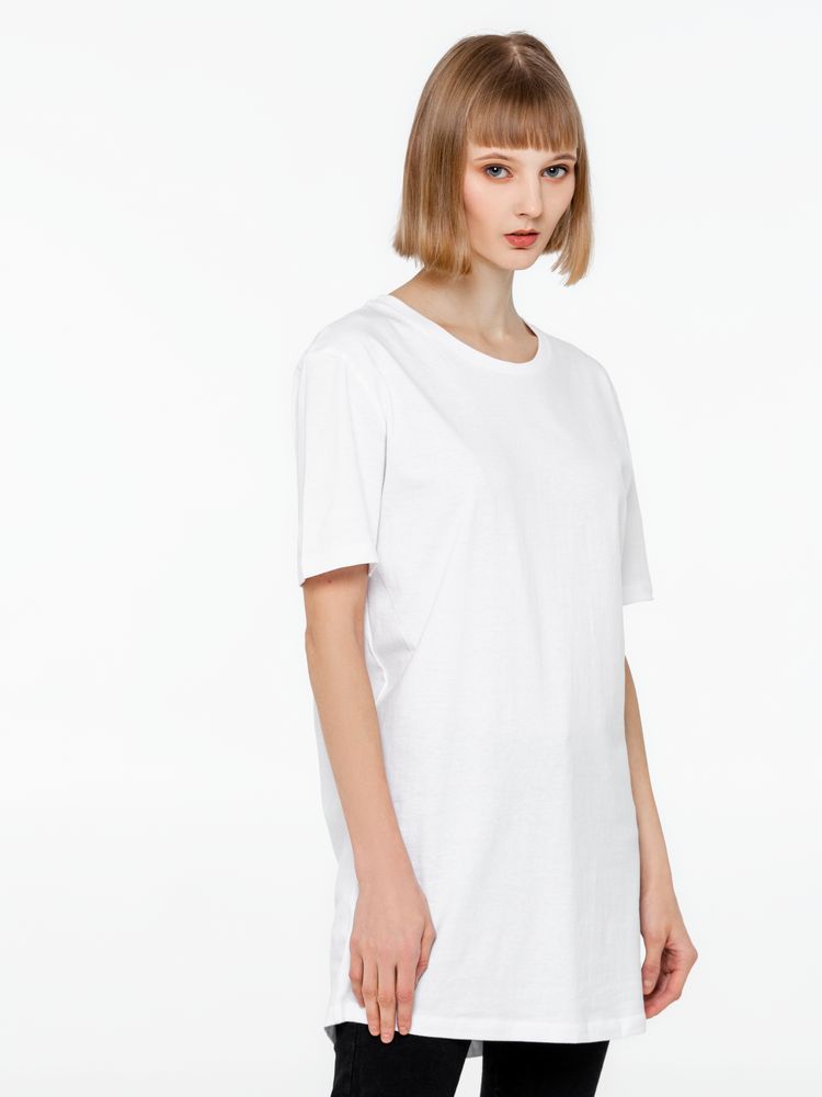 Футболка удлиненная Magnum, белая / Миниатюра WWW (1000)