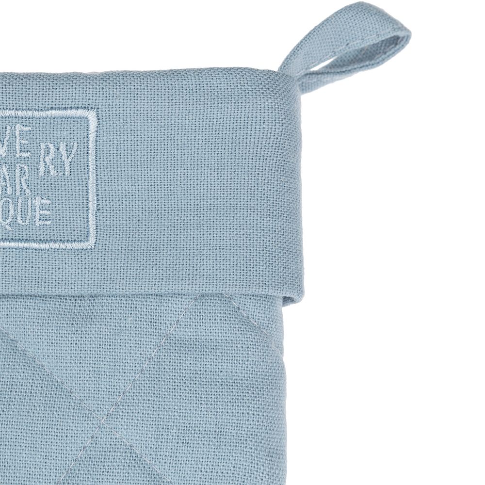 Прихватка-рукавица Feast Mist, серо-голубая / Миниатюра WWW (1000)