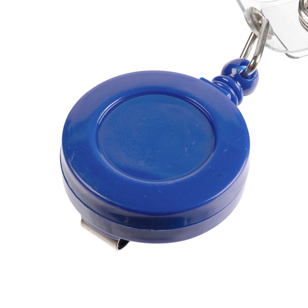 Чехол для пропуска с ретрактором Pennant, синий, ver.2 / Миниатюра WWW (1000)