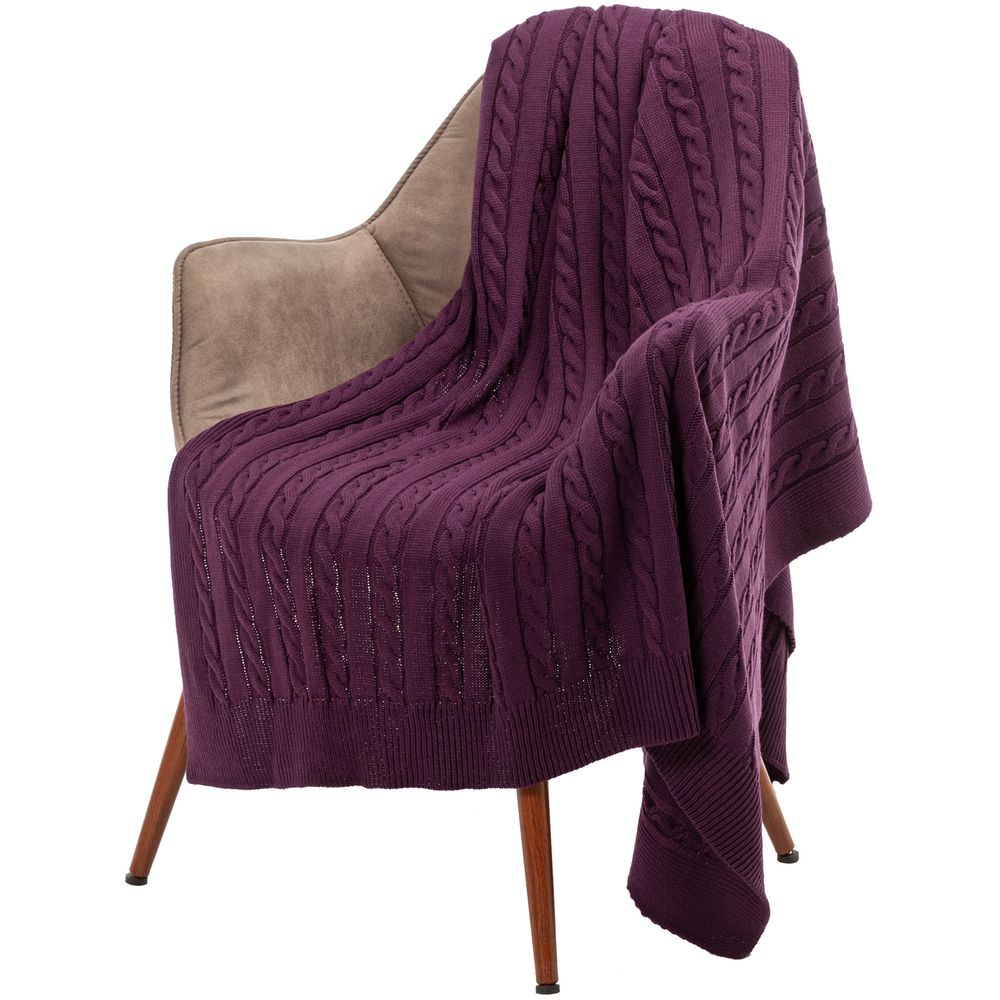 Плед Heat Trick, баклажановый / Миниатюра WWW (1000)