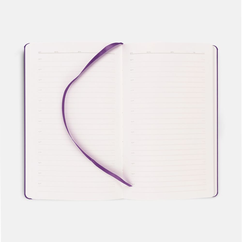 Ежедневник Magnet Shall, недатированный, фиолетовый / Миниатюра WWW (1000)