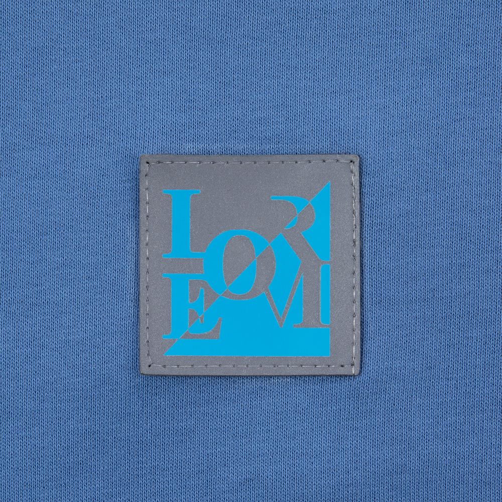 Лейбл светоотражающий Tao, L, серый / Миниатюра нанесения (1000)