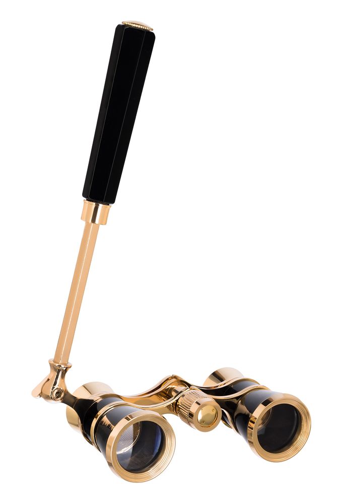 Театральный бинокль-лорнет Broadway 325E, черный / Миниатюра WWW (1000)