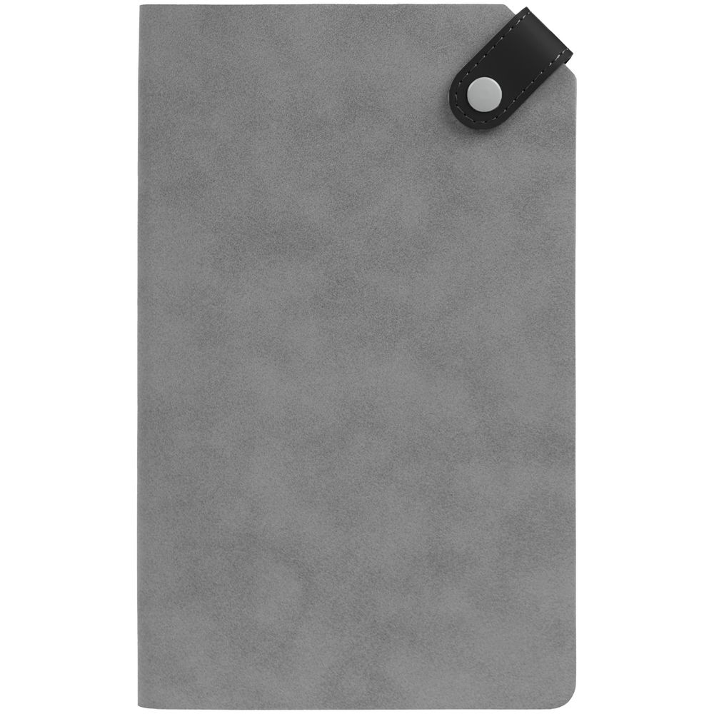 Ежедневник Corner, недатированный, серый с черным / Миниатюра WWW (1000)