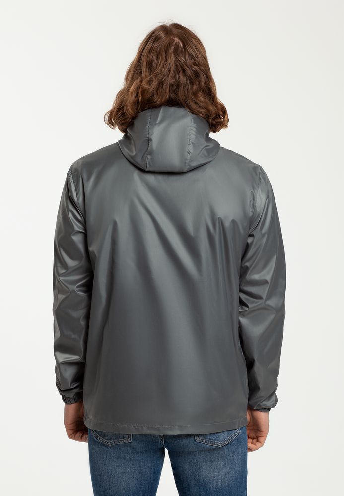 Ветровка мужская Fastplant серая / Миниатюра WWW (1000)