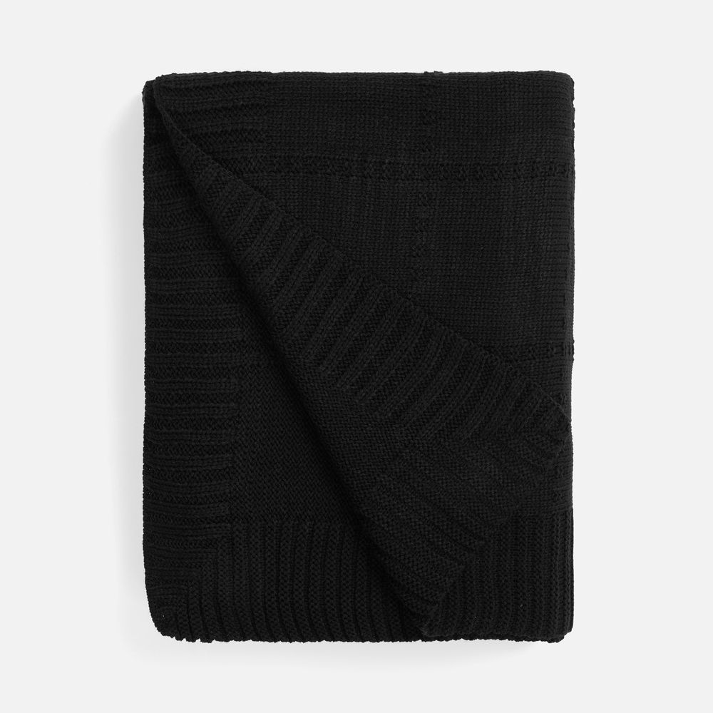 Плед Quadrisma, черный / Миниатюра WWW (1000)