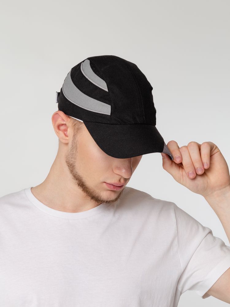 Бейсболка Ben Nevis со светоотражающим элементом, черная / Миниатюра WWW (1000)