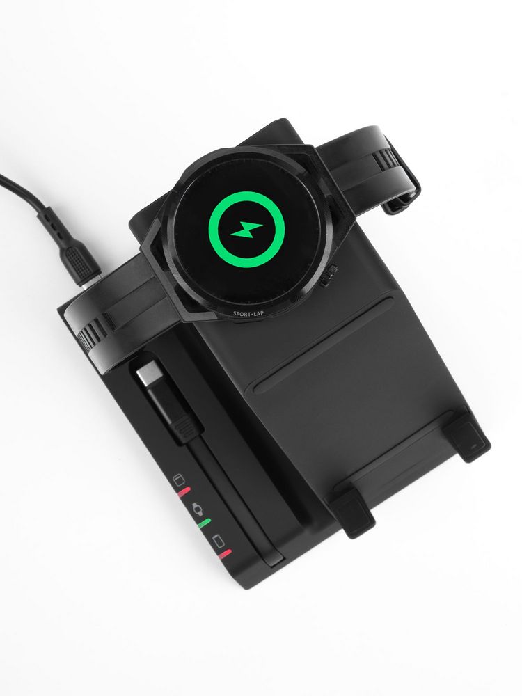 Зарядная станция Tres, черная / Миниатюра WWW (1000)