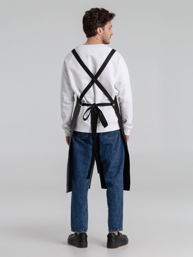 Фартук Picante, черный со светло-серым / Миниатюра WWW (1000)