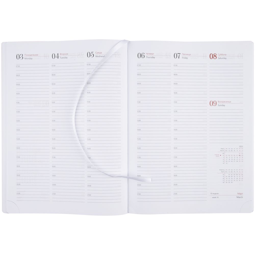 Еженедельник Nebraska, датированный, зеленый / Миниатюра WWW (1000)