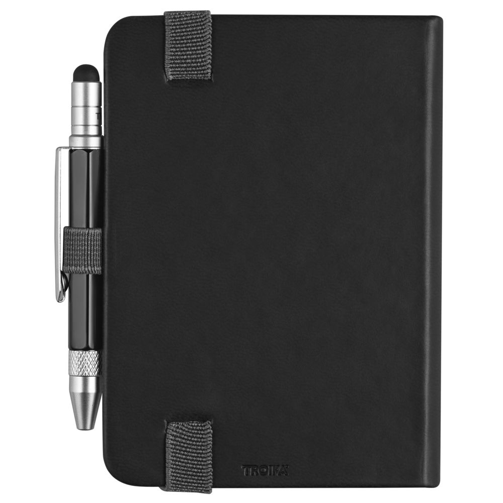 Блокнот Lilipad с ручкой Liliput, черный / Миниатюра WWW (1000)