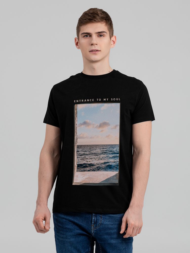Футболка Entrance To My Soul, черная / Миниатюра WWW (1000)