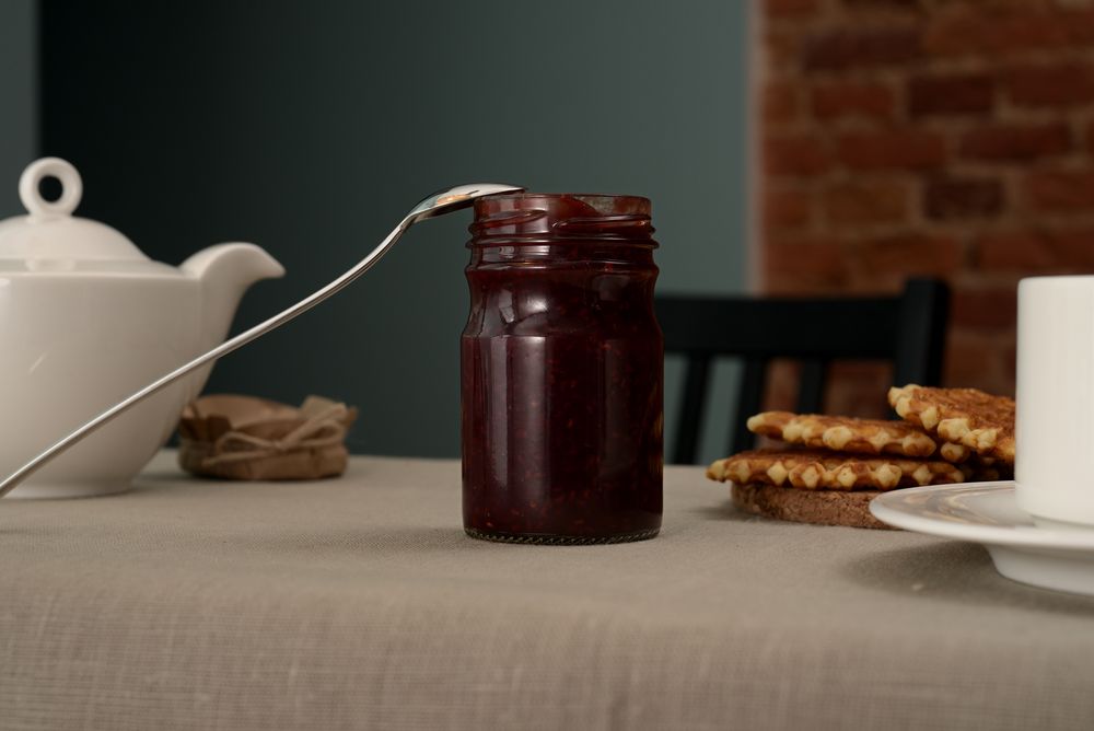 Варенье Jammy, малиновое / Миниатюра WWW (1000)