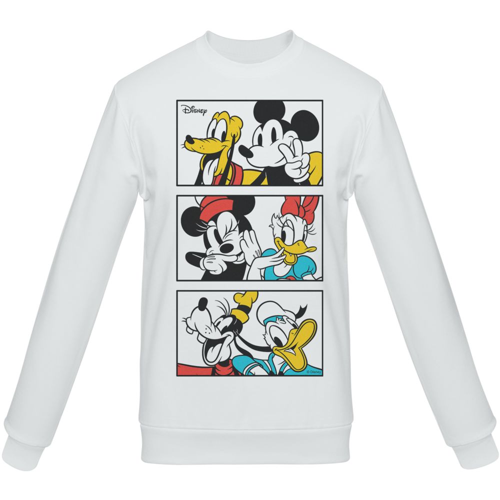 Свитшот Mickey & Friends, белый / Миниатюра WWW (1000)