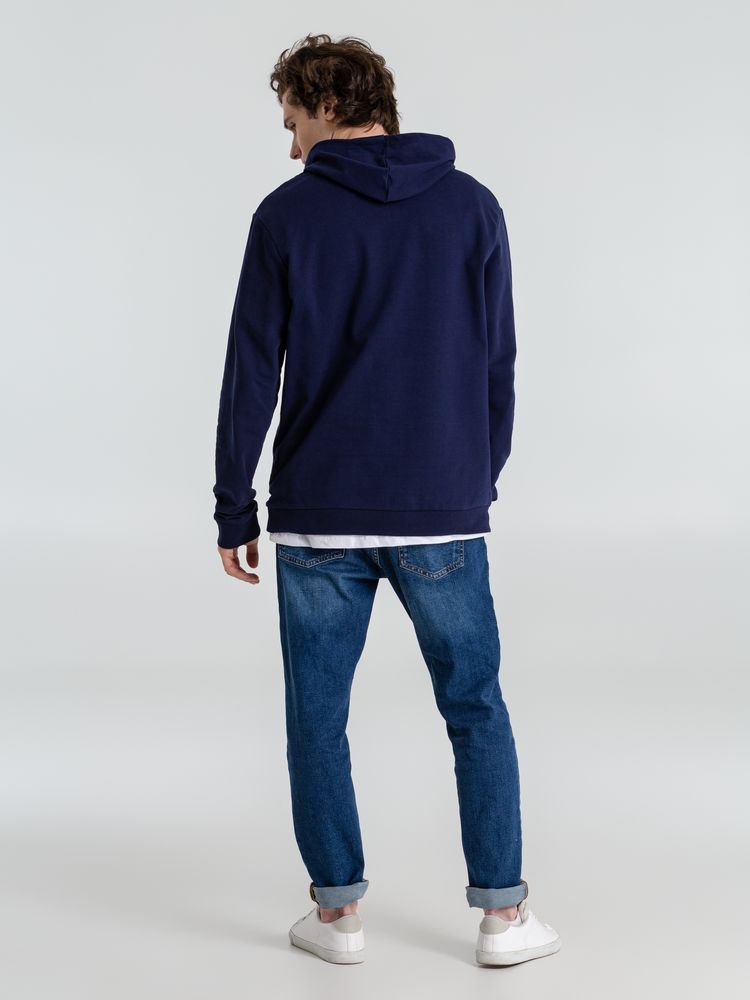 Толстовка с капюшоном унисекс Hoodie, темно-синяя / Миниатюра WWW (1000)