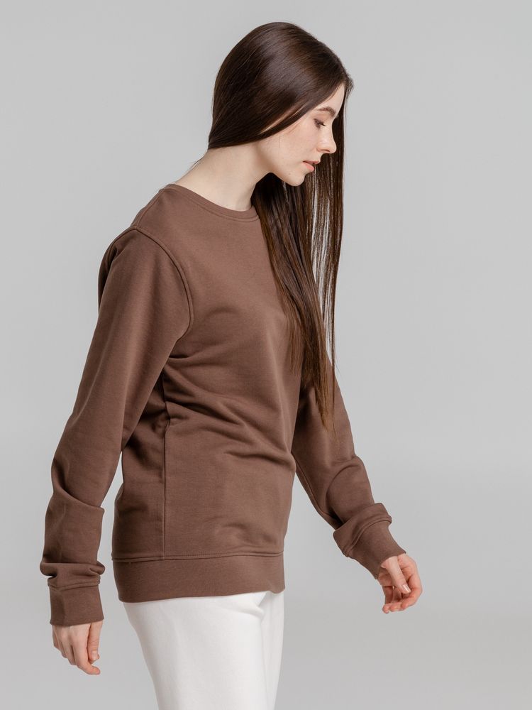 Свитшот унисекс BNC Organic, коричневый (мокко) / Миниатюра WWW (1000)