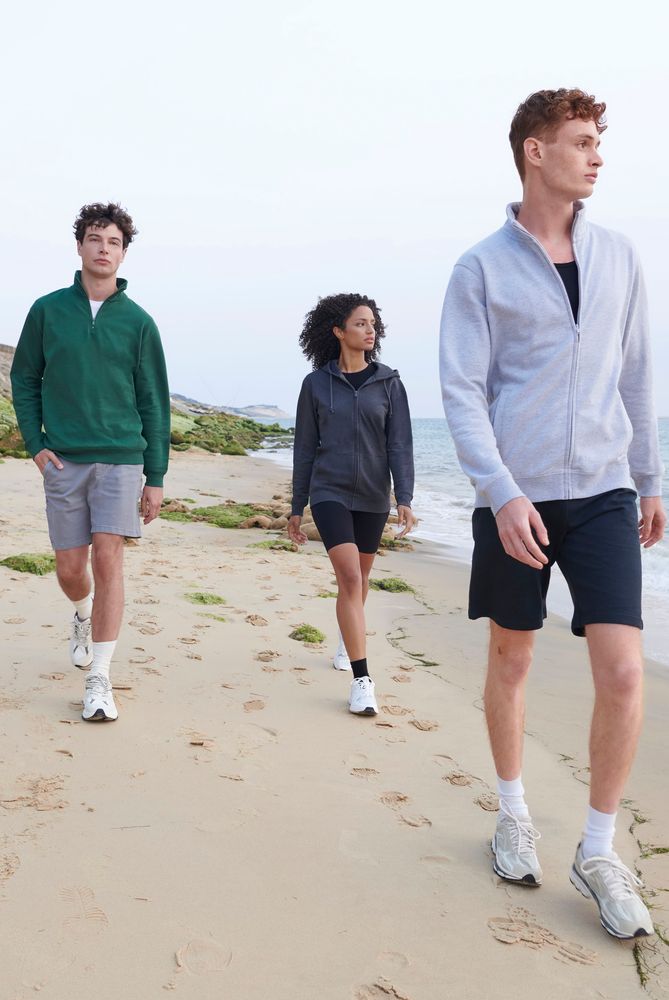 Толстовка унисекс Conrad, темно-зеленая / Миниатюра WWW (1000)