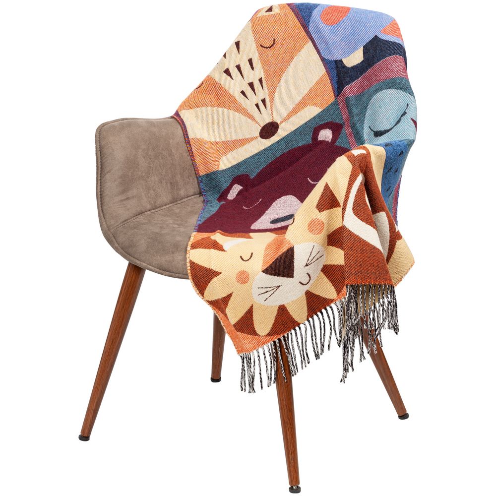 Плед детский Zoo, оранжевый / Миниатюра WWW (1000)