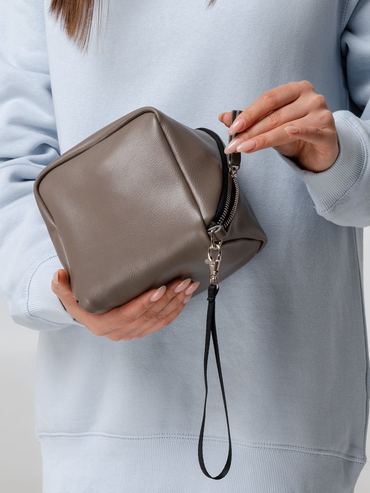 Дорожная косметичка Cubo, серая / Миниатюра WWW (1000)