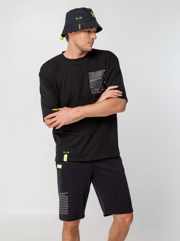 Футболка оверсайз Slope, черная / Миниатюра WWW (1000)