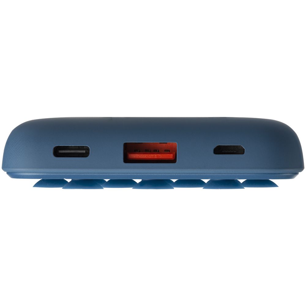 Аккумулятор с беспроводной зарядкой markBright Megapolis, 8000 мАч, синий / Миниатюра WWW (1000)