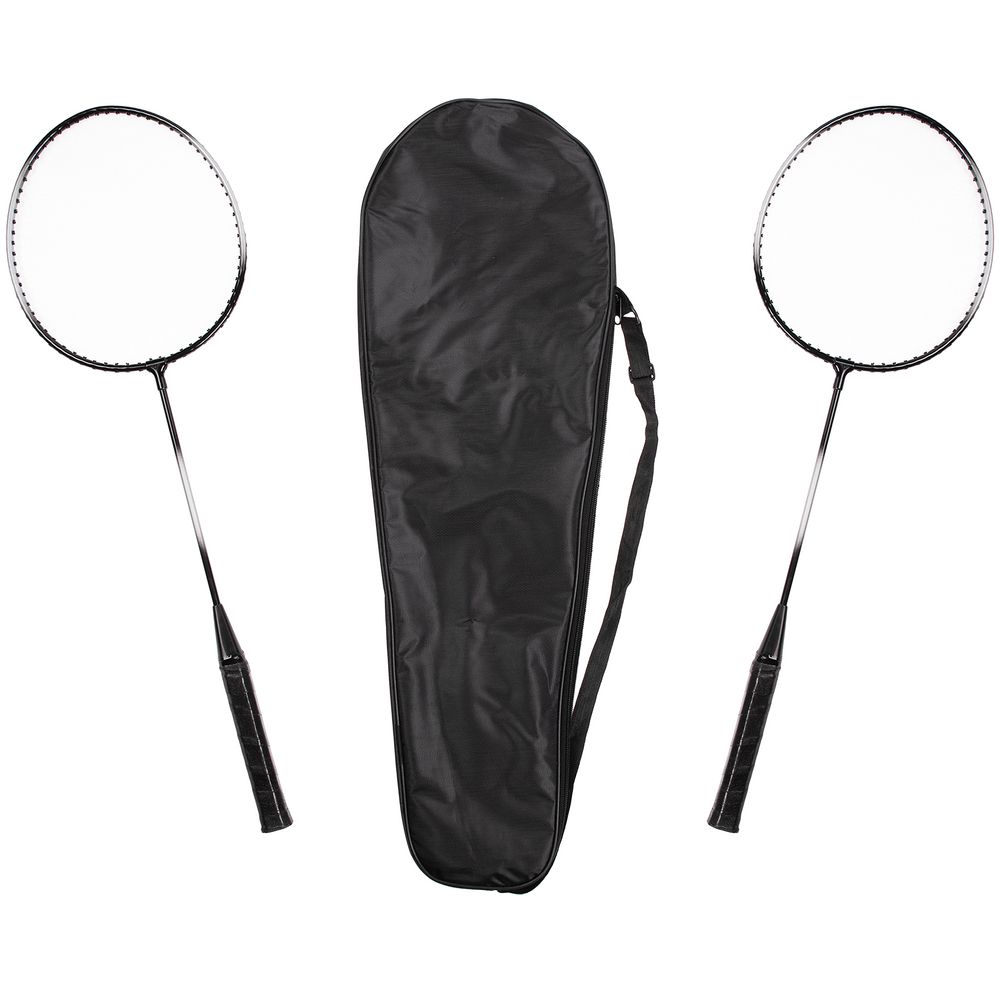 Набор для игры в бадминтон Gloucester, черно-серый / Миниатюра WWW (1000)