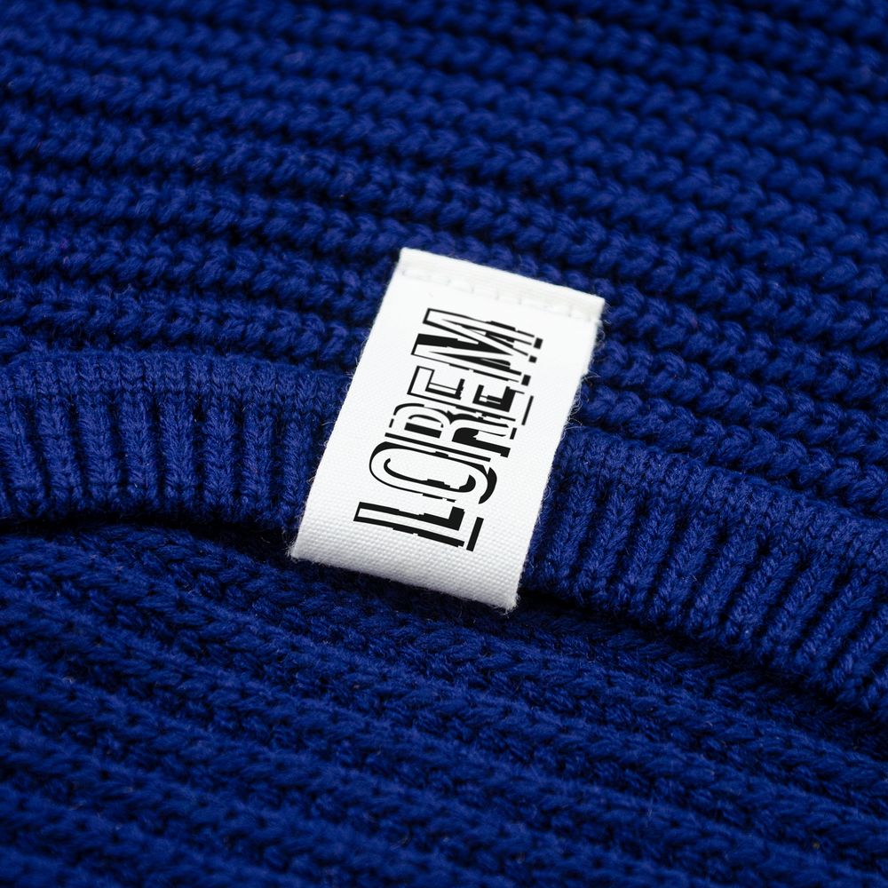 Лейбл хлопковый Doni, S, беленый / Миниатюра WWW (1000)