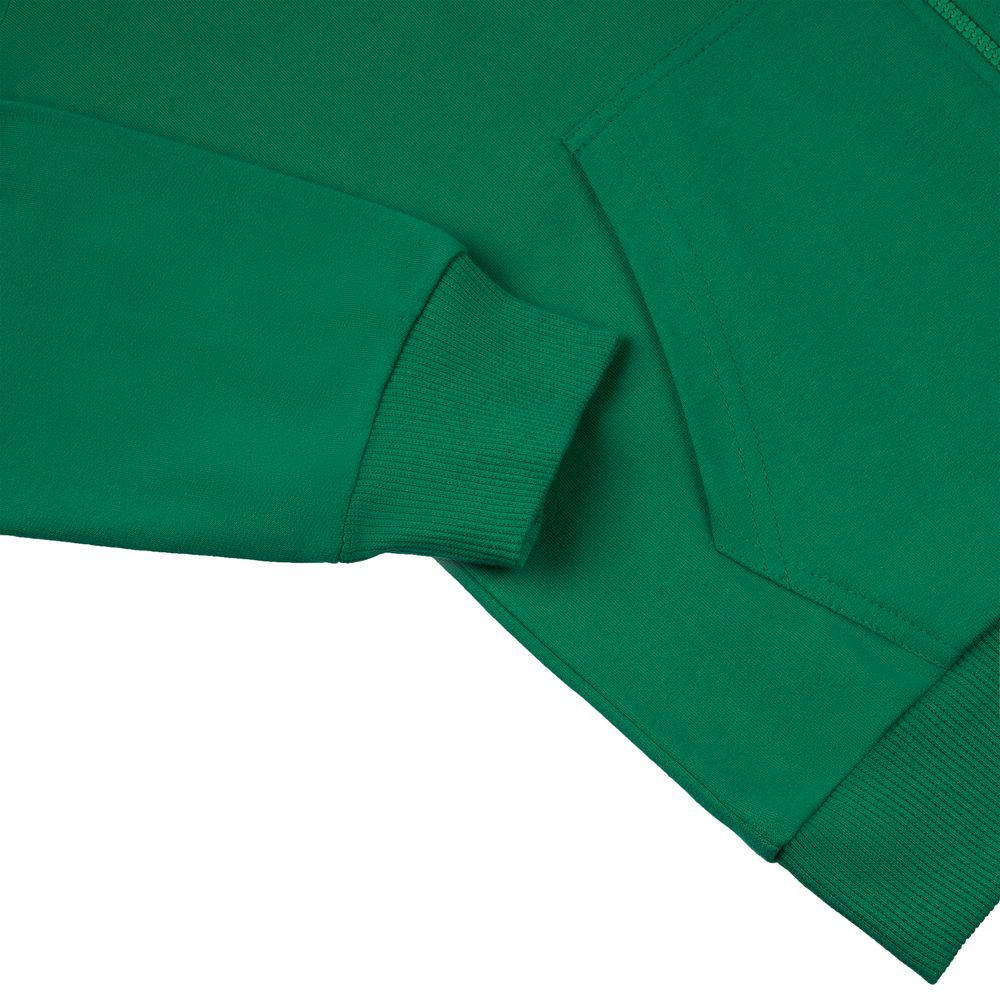 Толстовка на молнии с капюшоном Siverga 2.0, зеленая / Миниатюра WWW (1000)