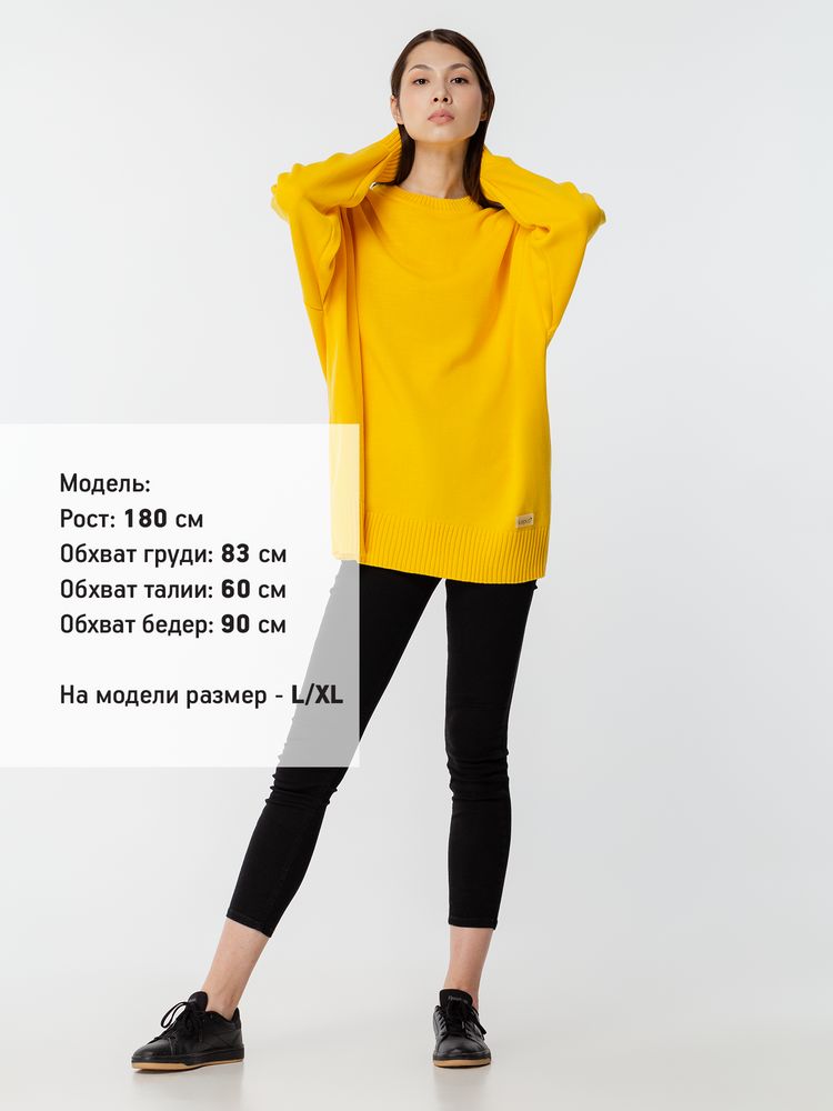 Джемпер оверсайз унисекс Stated в сумке, желтый / Миниатюра WWW (1000)