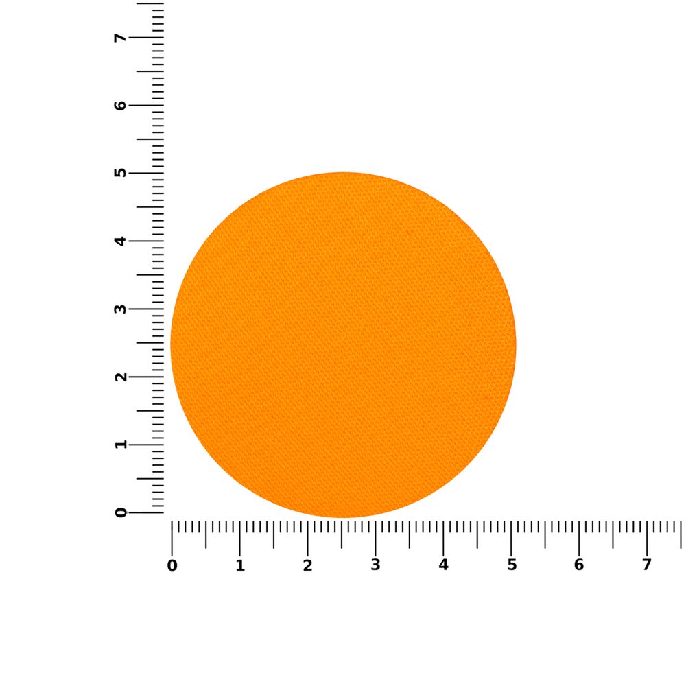 Наклейка тканевая Lunga Round, M, оранжевый неон / Миниатюра WWW (1000)