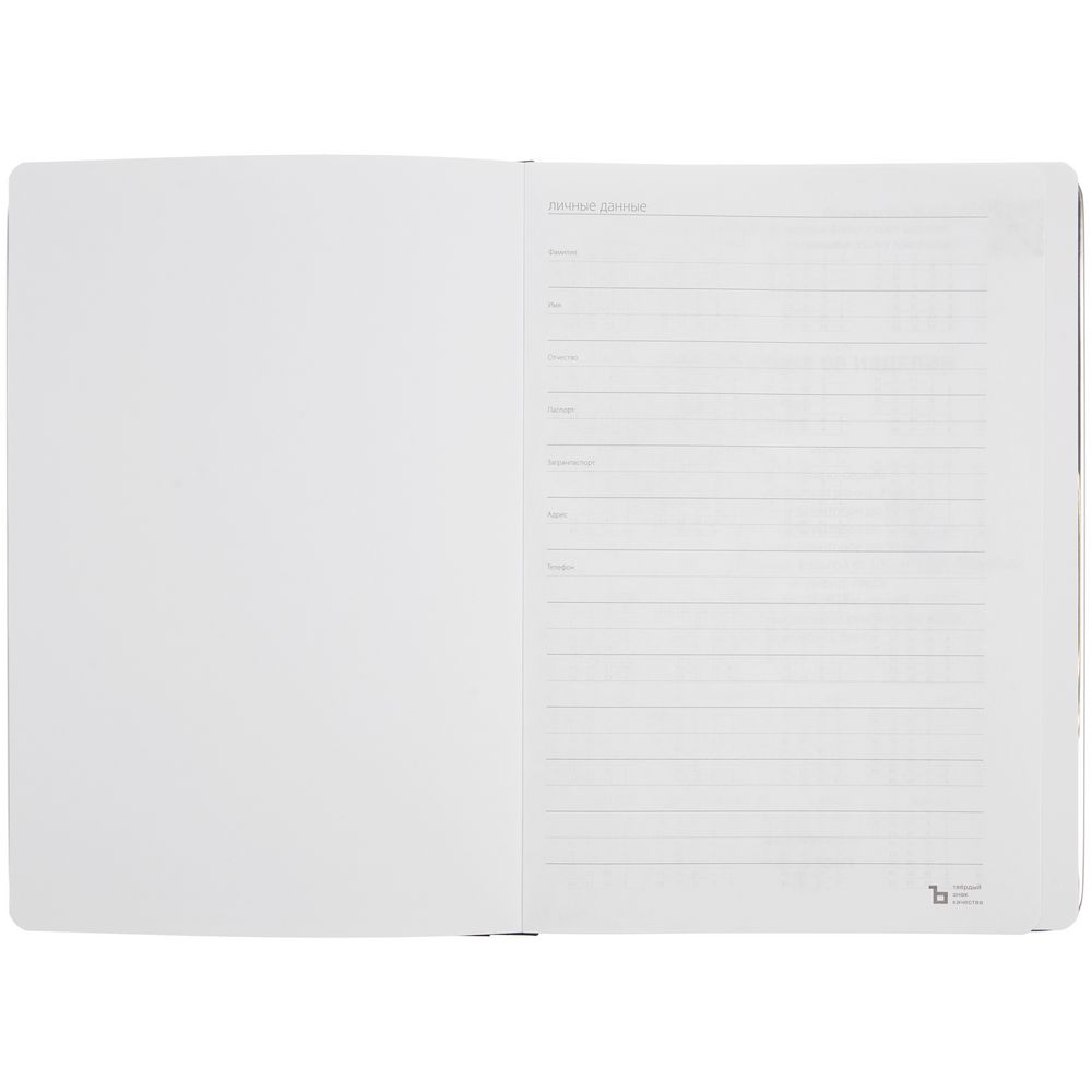 Ежедневник Metal Frame с металлической рамкой на заказ / Миниатюра WWW (1000)