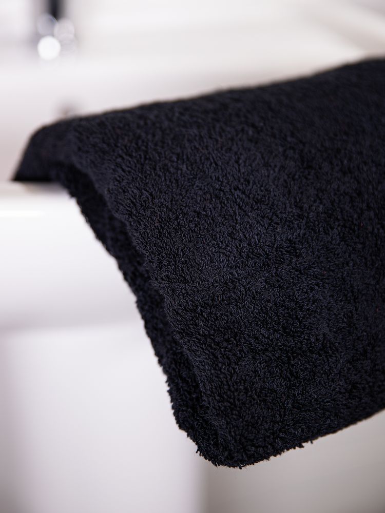 Полотенце Odelle, большое, черное / Миниатюра WWW (1000)