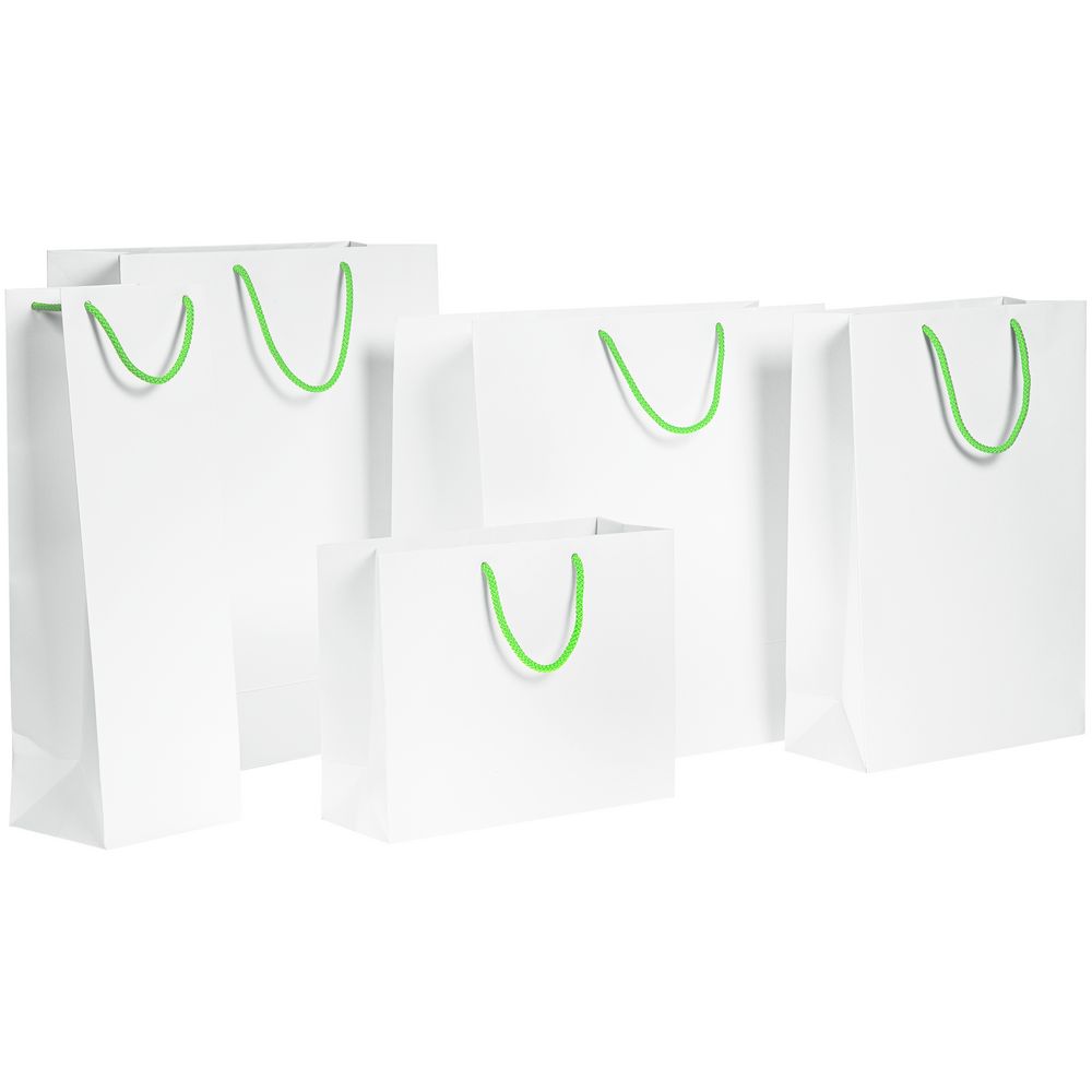 Ручки Corda для пакета M, ярко-зеленые (салатовые) / Миниатюра WWW (1000)