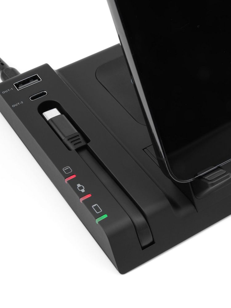 Зарядная станция Tres, черная / Миниатюра WWW (1000)