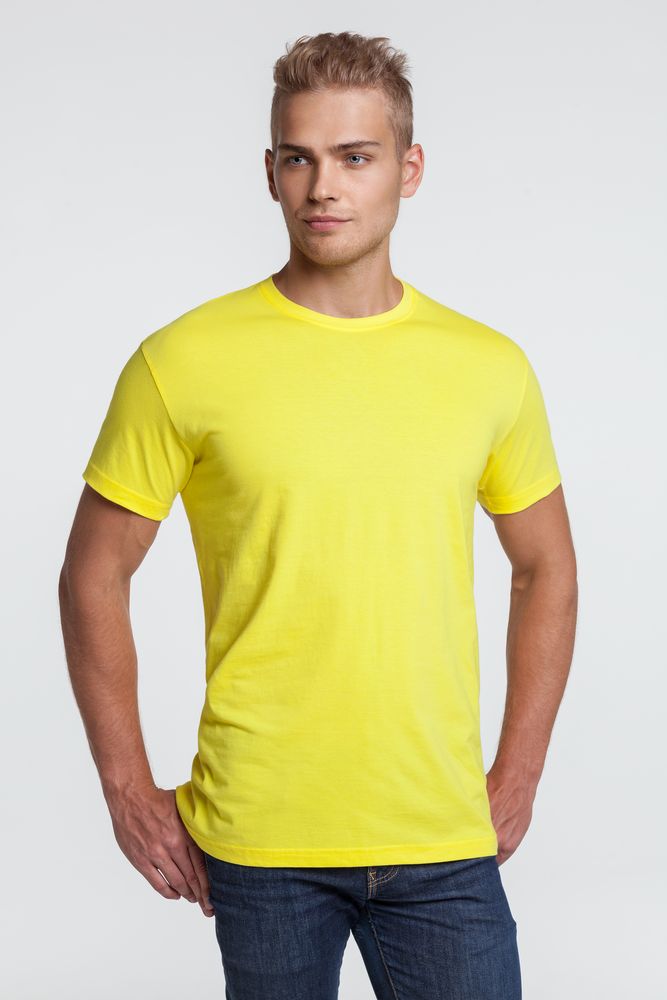 Футболка унисекс T-bolka 140, желтая / Миниатюра WWW (1000)