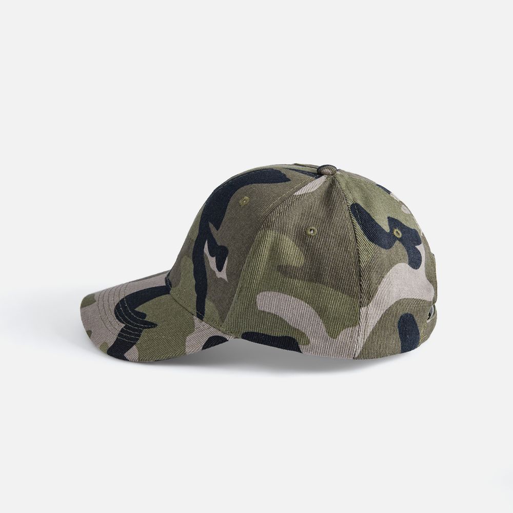 Бейсболка Buffalo зеленый камуфляж / Миниатюра WWW (1000)