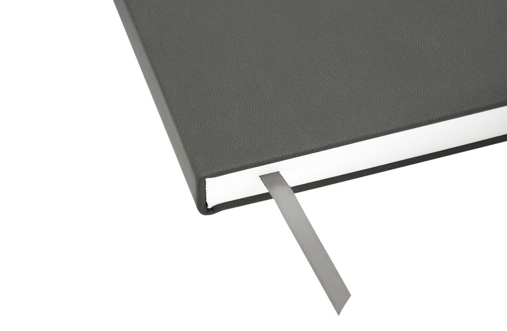 Ежедневник New Brand, недатированный, темно-серый / Миниатюра WWW (1000)