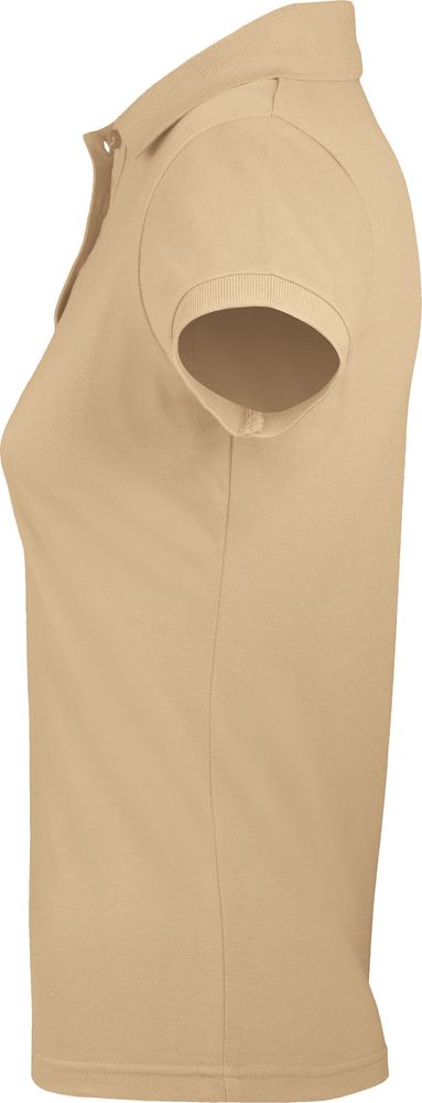 Рубашка поло женская Prime Women 200 бежевая / Миниатюра WWW (1000)