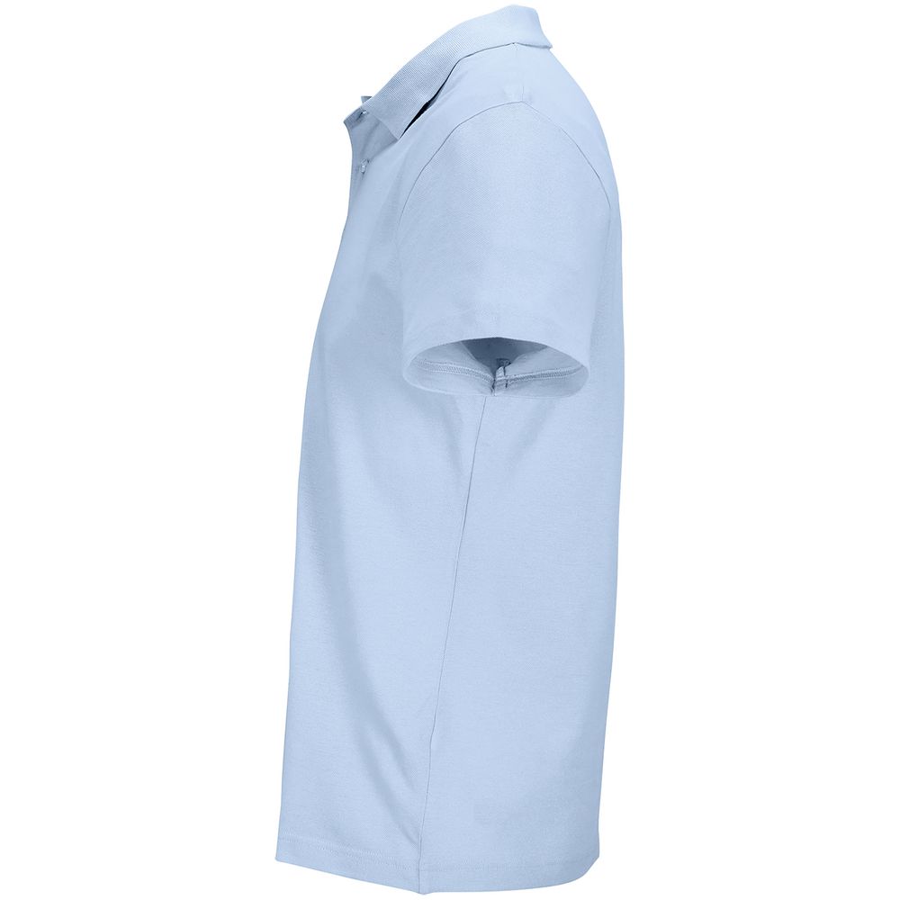 Рубашка поло унисекс Pulse, голубая / Миниатюра WWW (1000)