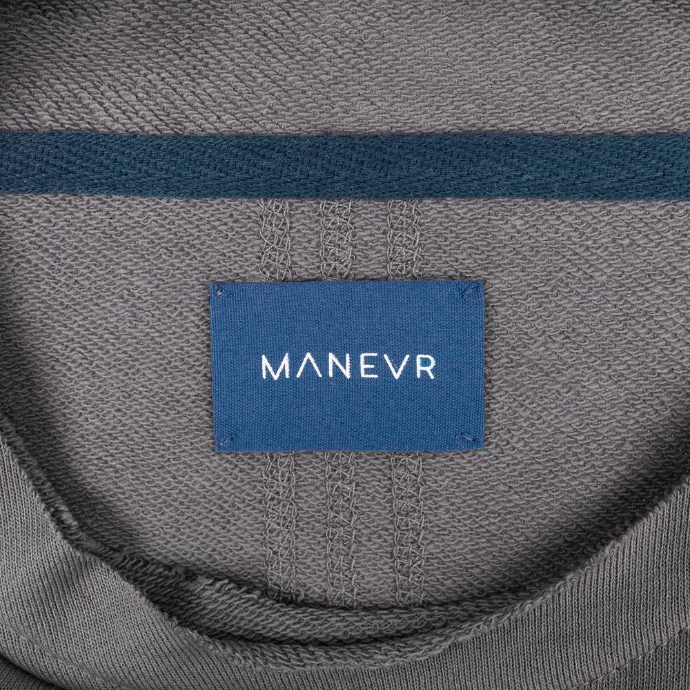 Худи унисекс Vozduh 1.0, серое / Миниатюра WWW (1000)