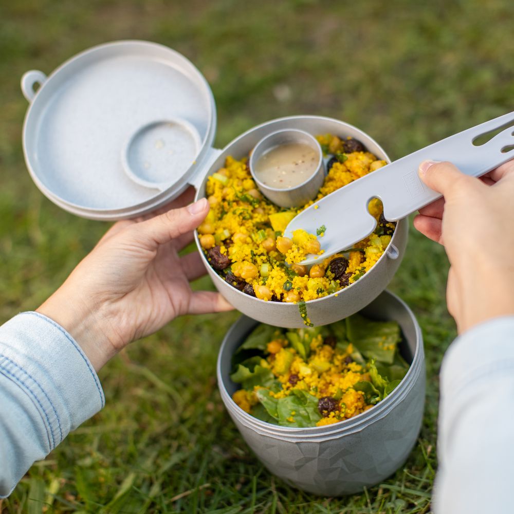 Ланчбокс Club Bento Organic, серый / Миниатюра WWW (1000)