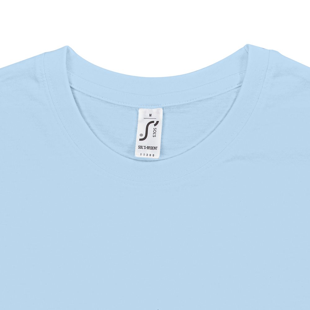 Футболка унисекс Regent 150, голубая / Миниатюра WWW (1000)