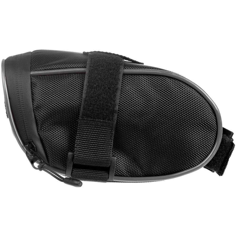 Велосумка BikeLine под седло, черная с серым / Миниатюра WWW (1000)