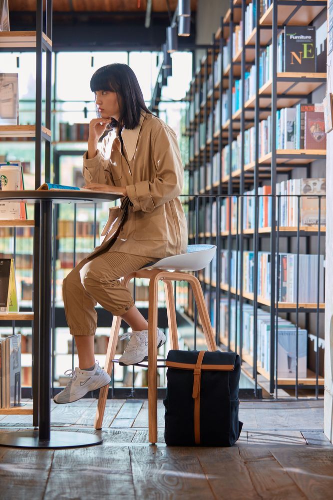 Рюкзак Commuter Oxford, черный / Миниатюра WWW (1000)