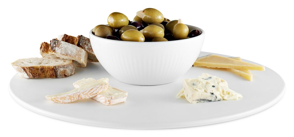 Блюдо для торта или закусок Legio Nova, белое / Миниатюра WWW (1000)