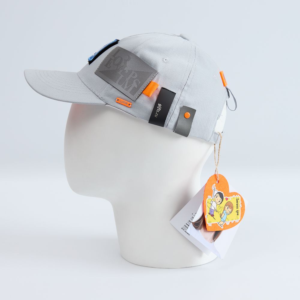 Шеврон из фетра Felt S, оранжевый неон / Миниатюра WWW (1000)