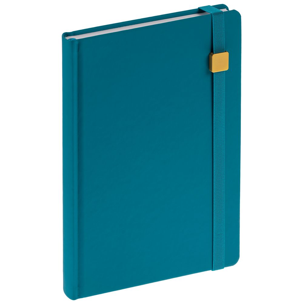 Ежедневник Favor Gold, недатированный, бирюзовый / Миниатюра WWW (1000)