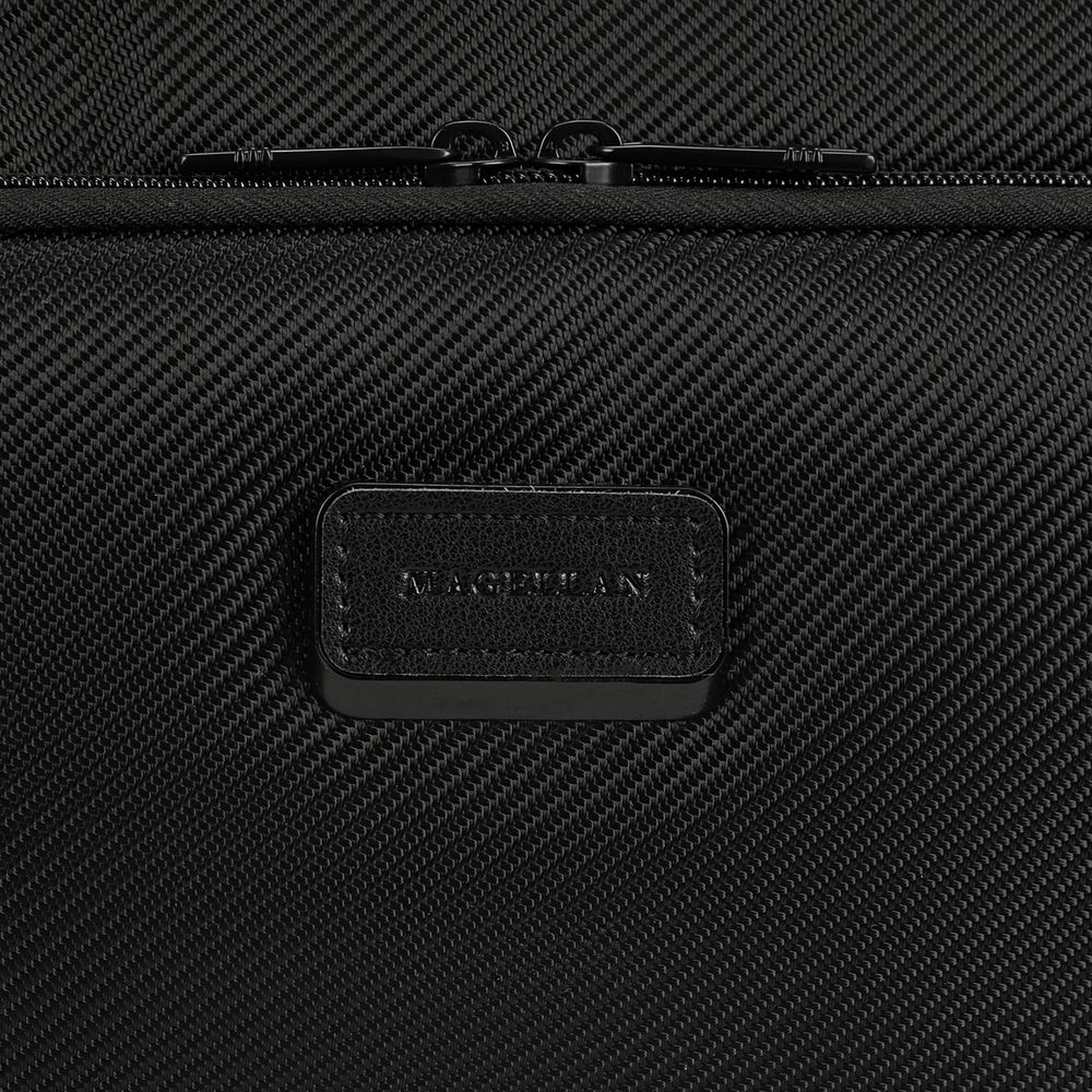 Сумка дорожная Santiago, черная / Миниатюра WWW (1000)